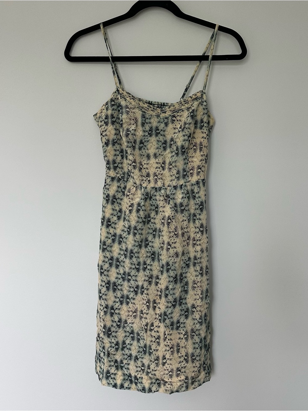 Anthropologie Moulinette Soeurs Sangatte Silk Dress Multi-Color Abstract Slip